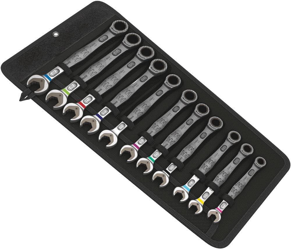 WERA Joker Combination Wrench Set - 11-Piece High-Precision Tool Kit for Professionals