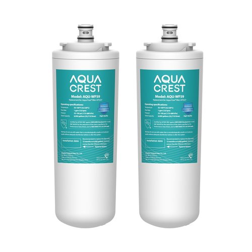 AQUACREST AP5527 Reverse Osmosis Pre and Post Water Filter Cartridge, Replacement for Aqua-Pure AP5527, 5598101, AP-RO5500, APRO5500 Reverse Osmosis System (1 Set), Model No.WF59.