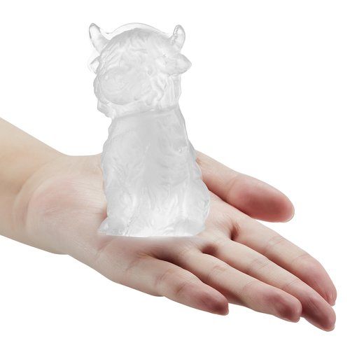 ACOOKEE 3D Highland Cow Ice Cube Tray Fun Shapes, Novelty Highland Cow Gifts, Holiday Stocking Stuffers for Men Women, Cute Highland Cattle Ice Mold for Whiskey,Cocktail,Bourbon