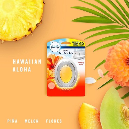 Febreze Small Spaces Air Freshener - Hawaiian Aloha Scent | 0.25 Fl. Oz. for Freshness