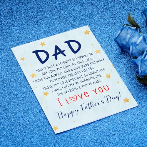 Funny Father's Day Card for Dad, Husband, Stepdad - Gift from Kids