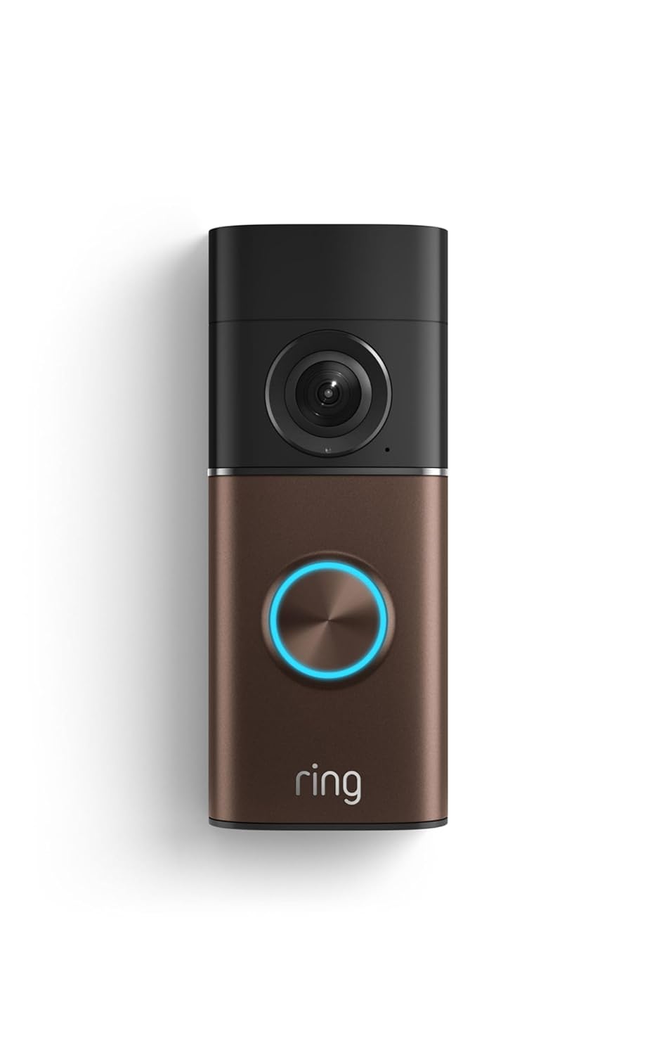 Ring Wired Doorbell Plus - 2K Retinal Video Security Camera with Wide-Angle Lens & Low-Light Sight | Nickel Silver