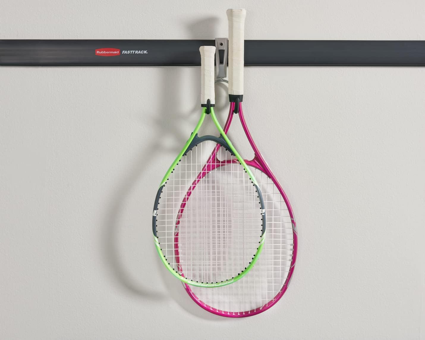 Rubbermaid FastTrack Compact Hook - Soft Grip Garage Organizer for Cords, Ropes & Small Hoses