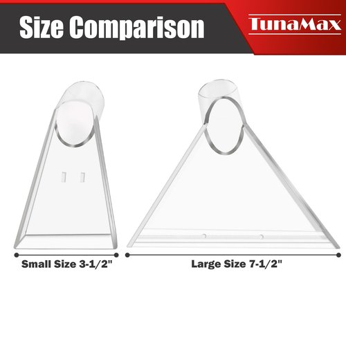 TunaMax Universal Work with All Vacs with 2-1/2" & 1-7/8" &1-1/4" Three Adapters Extractor Attachment for Upholstery & Carpet Cleaning & Auto Detailing