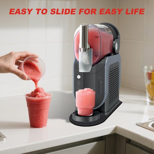 Sliding Pad for Ninja Slushie Machine FS301 FS300 - Non-Slip Countertop Protector Mat with Quick Slide Technology - Frozen Drink Machine Accessories for Ninja Drink Maker