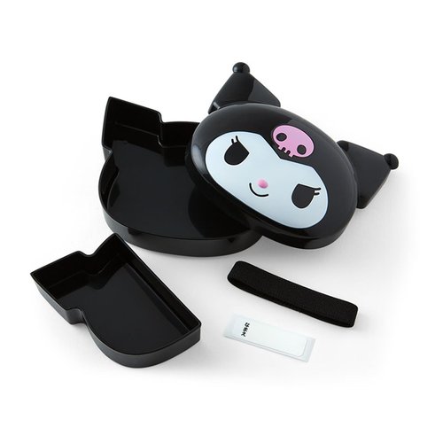 Sanrio 631477 Face Shaped Lunch Box, Chromi, Microwave