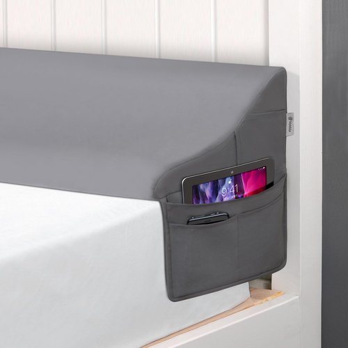 Vekkia Twin Size Bed Wedge Pillow for Headboard/Bed Wedge Gap Filler/Mattress Gap Filler/Wedge Pillow to Close The Gap (0-6") Between Your Headboard and Mattress, (39"x10"x7")