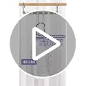 Latoxcaa Space Saving Hangers, 8 Pcs for 48 Clothes - Black