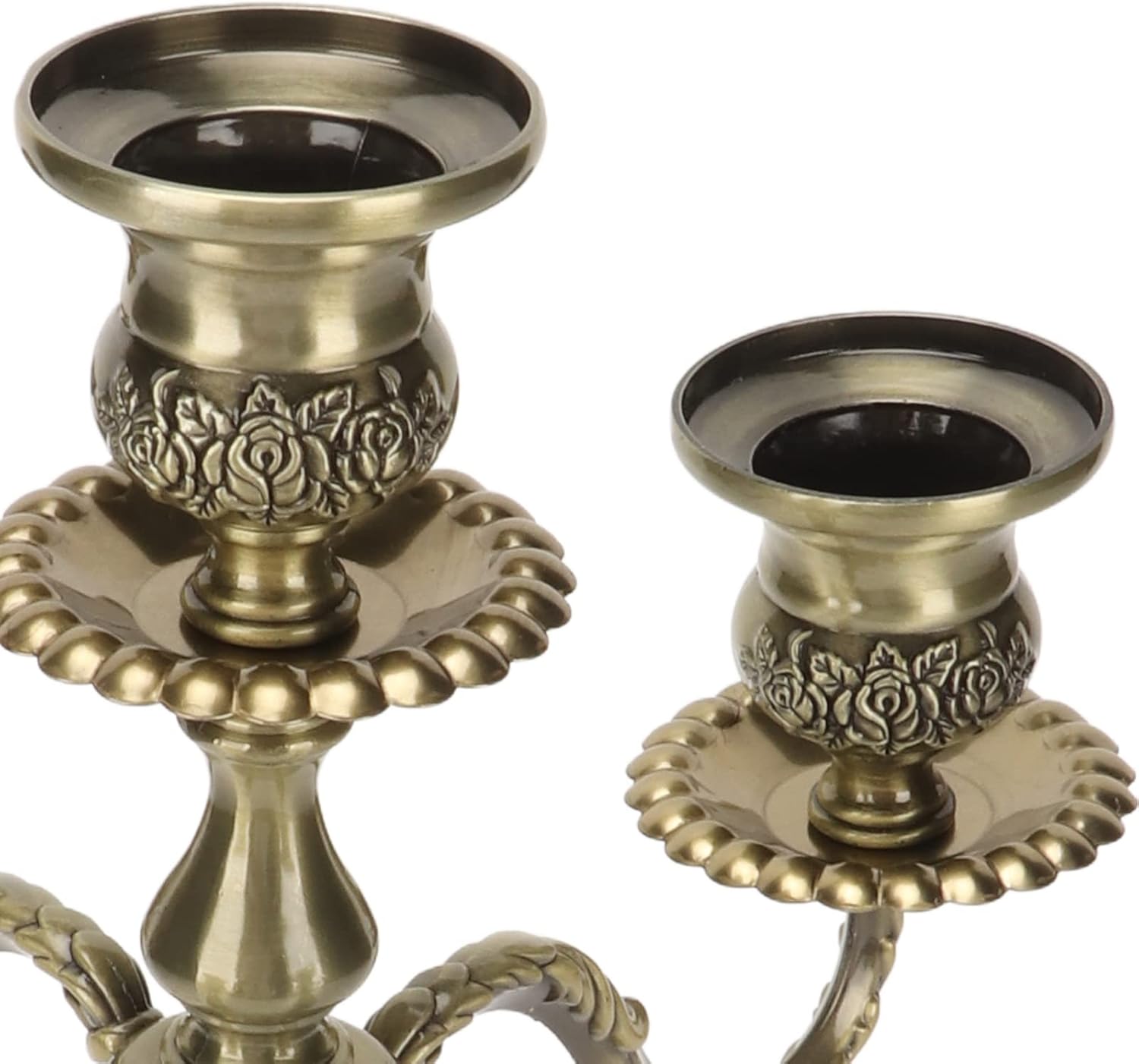 Vintage 5 Arms Tall Candelabra by [Brand Name] - Scratch Resistant & Wearproof for Weddings & Parties
