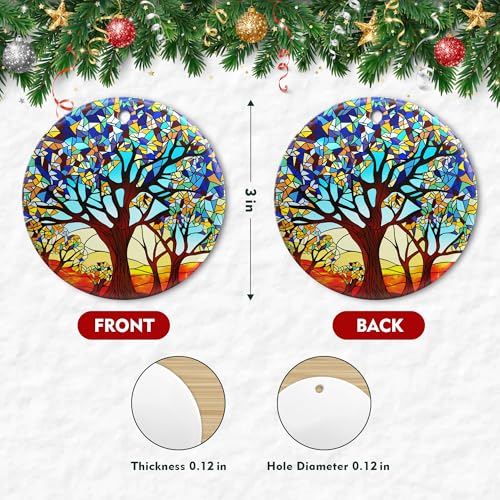 Tree of Life Christmas Ornament - Handmade Heirloom Decor