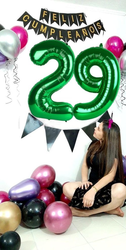 Dark Green 40-Inch Number 9 Balloon by [Brand Name] - Perfect for Birthday Parties, Weddings & Graduations