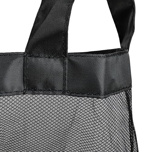 Household Essentials Sleek Laundry Hamper with Dual Mesh Liners and Lid, Black