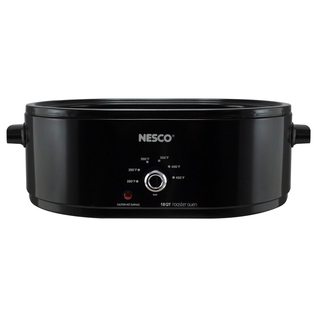 Nesco MWR18-13, Roaster Oven, 18 Quarts, Black