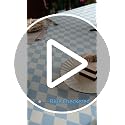 Waterproof Tablecloth 52" x 70" - Blue Checkered Vinyl for Dining & Outdoor Use