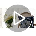 AVOIN colorlife Hydrangea Floral Throw Pillow Cover, 18 x 18 Inch Spring Case
