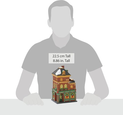 Department 56 Christmas In The City Village - Murphy's Irish Pub Lit Building, 8.86 Inch, Multicolor