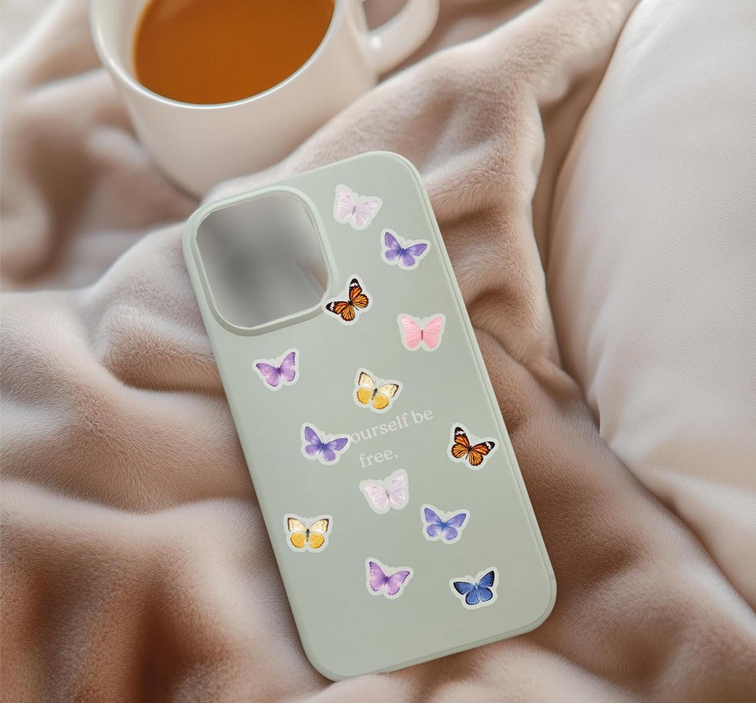 Skiennix Butterfly Decor Stickers - 120PCS Mini Butterfly Decorations for Birthday & Home Decor