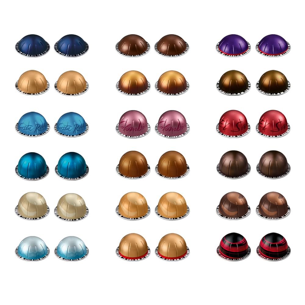 Discovery Sampler Coffee & Espresso Capsules Pods Mix Pack (36 Pods, Assorted Flavors Capsule)
