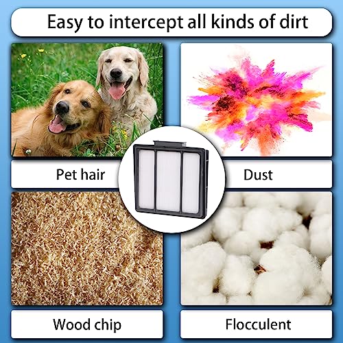 Replacement HEPA Filters and Brushes for Shark Robot Vacuums