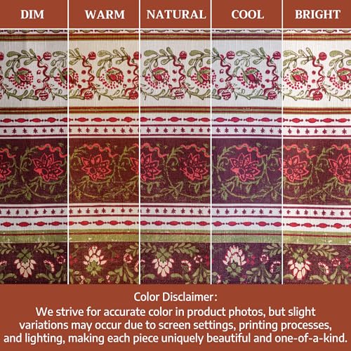 Maison d'Hermine Reveille Au Jardin Tablecloth 70x140 Inch Rectangular Cotton - Fall & Holiday Design