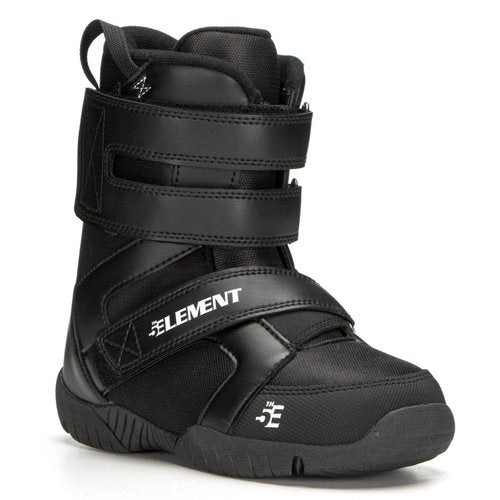 5th Element ST Mini ATOP Kid's Snowboard Boots (Velcro Black, 2)
