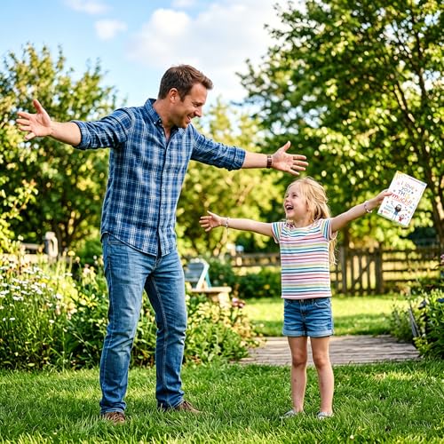 Interactive Father's Day Card from Kids - I Love My Dad This Much