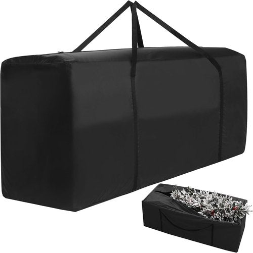 177 Gallon Waterproof Patio Cushion Storage Bags by [Brand Name] - Extra Large with Handles & Dual Zippers | Fits Holiday Decorations & Furniture, 68" x 30" x 20"