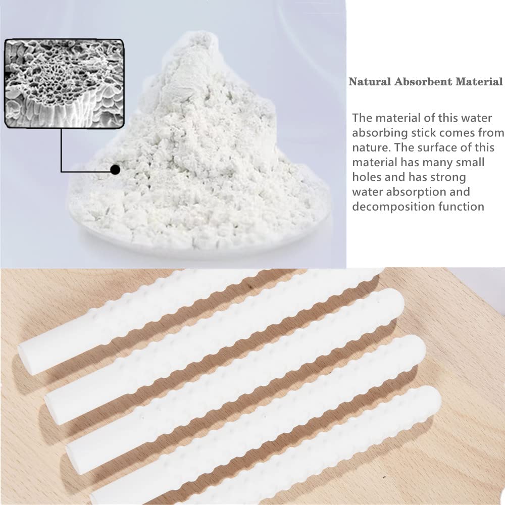 3X Reusable Drying Rods Scouring Sticks Water-Absorption Absorb Absorption Stick Laboratory Desiccant Stick Quickly Drying Stick Diatom Bump for Toys Up-to-date Absorbent Rod