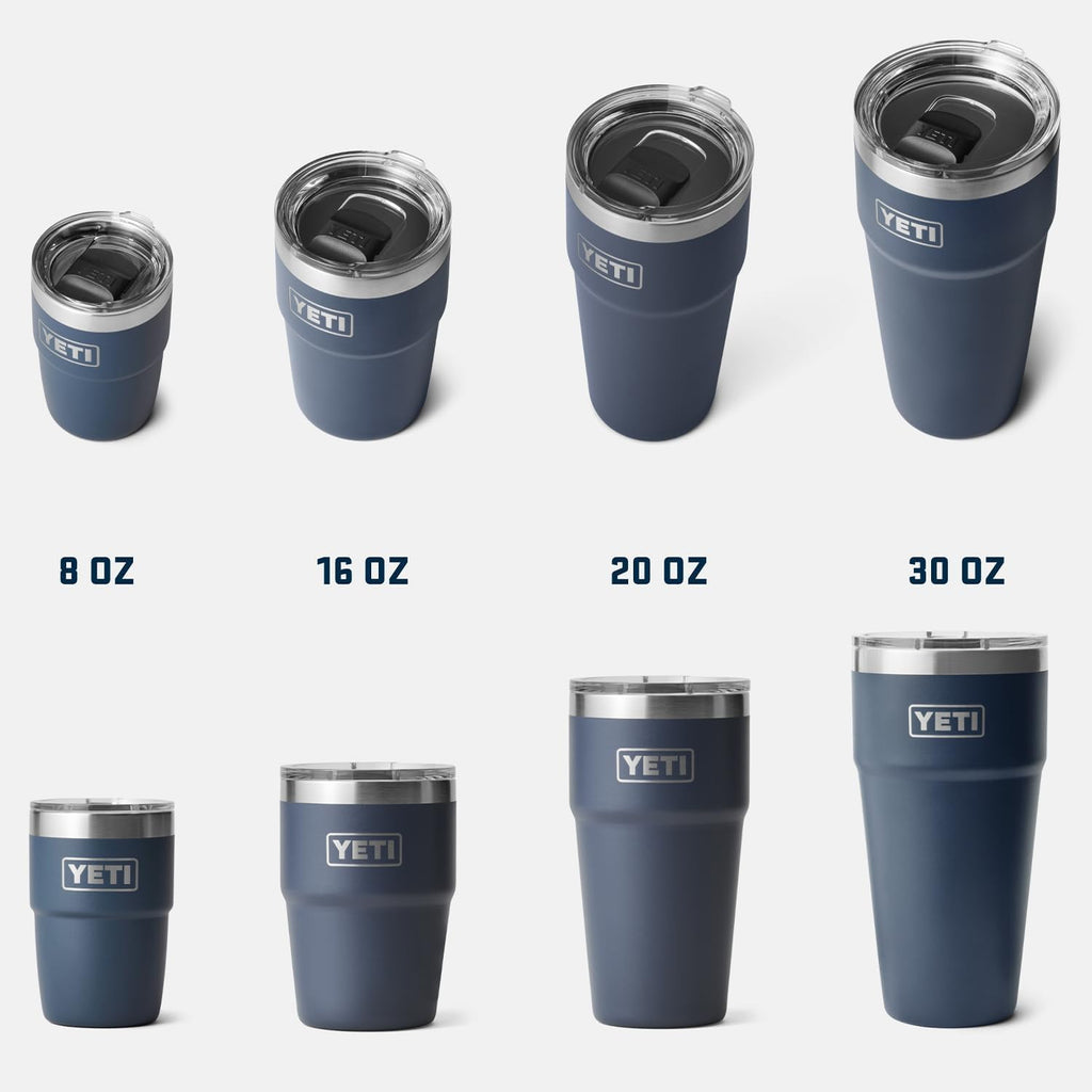 YETI Rambler 16 oz Stackable Tumbler - Vacuum Insulated Stainless Steel with MagSlider Lid
