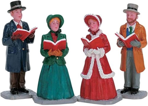 Lemax Christmas Village | Christmas Harmony Set of 4 | Festive Holiday Decor