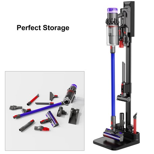 Foho Vacuum Stand Storage Dock Dockings Station Compatible for Dyson V7 V8 V10 V11 V12 V15 SV18 SV21, Storage Bracket Stand Compatible for Dyson Vacuum Cleaner