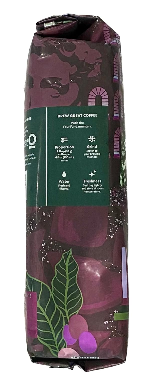 Starbucks Italian Roast Coffee - Rich Whole Bean Flavor | 16 Ounce Bag