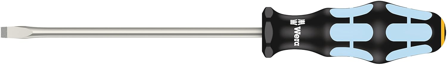 Wera Screwdriver Set - 6-Piece Stainless Steel with Rack | 3334/3350/3355/6 Models