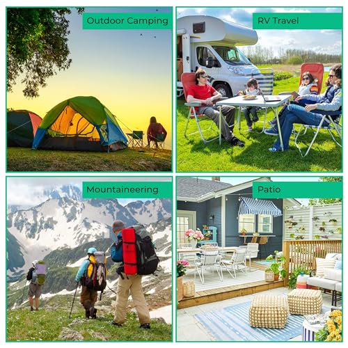 Portable Travel Clothesline with 12 Colorful Clips - Elastic Camping Laundry Line