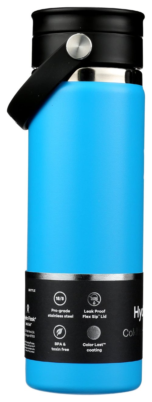 Hydro Flask 20 oz Wide Mouth Bottle with Flex Sip Lid Pacific