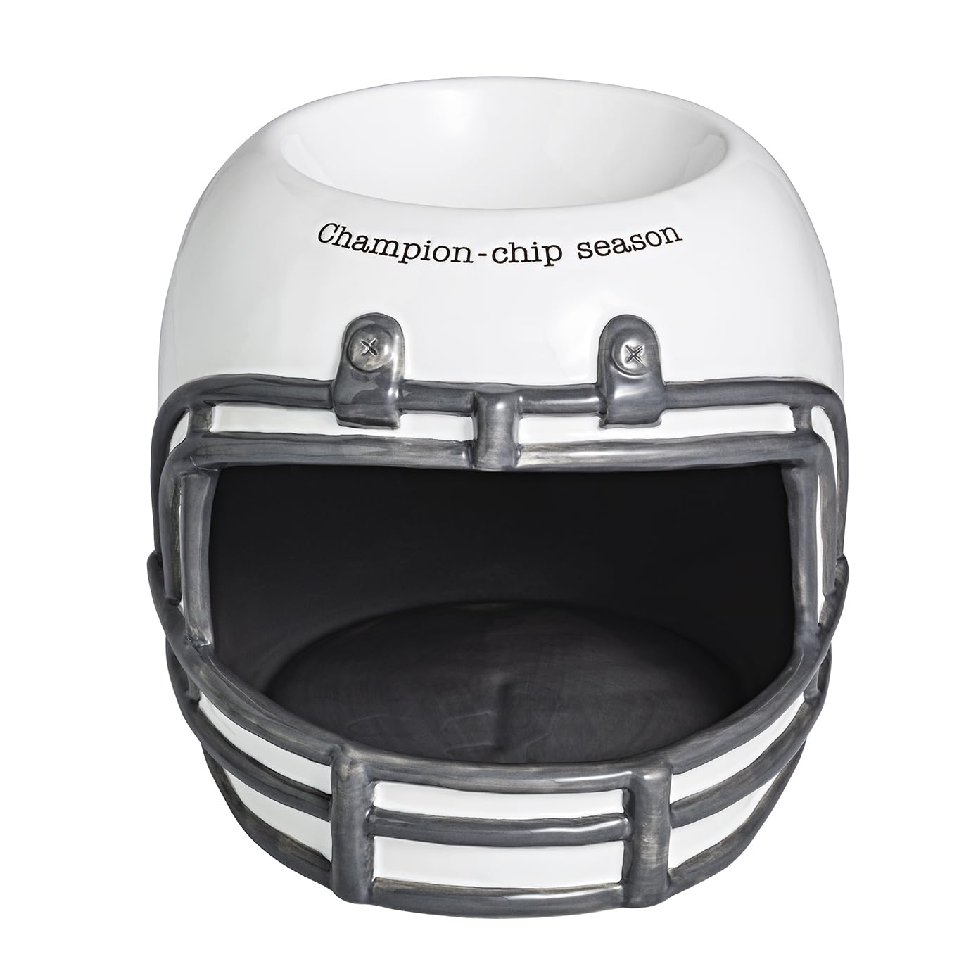 Mud Pie Football Helmet Chip and Dip Server
