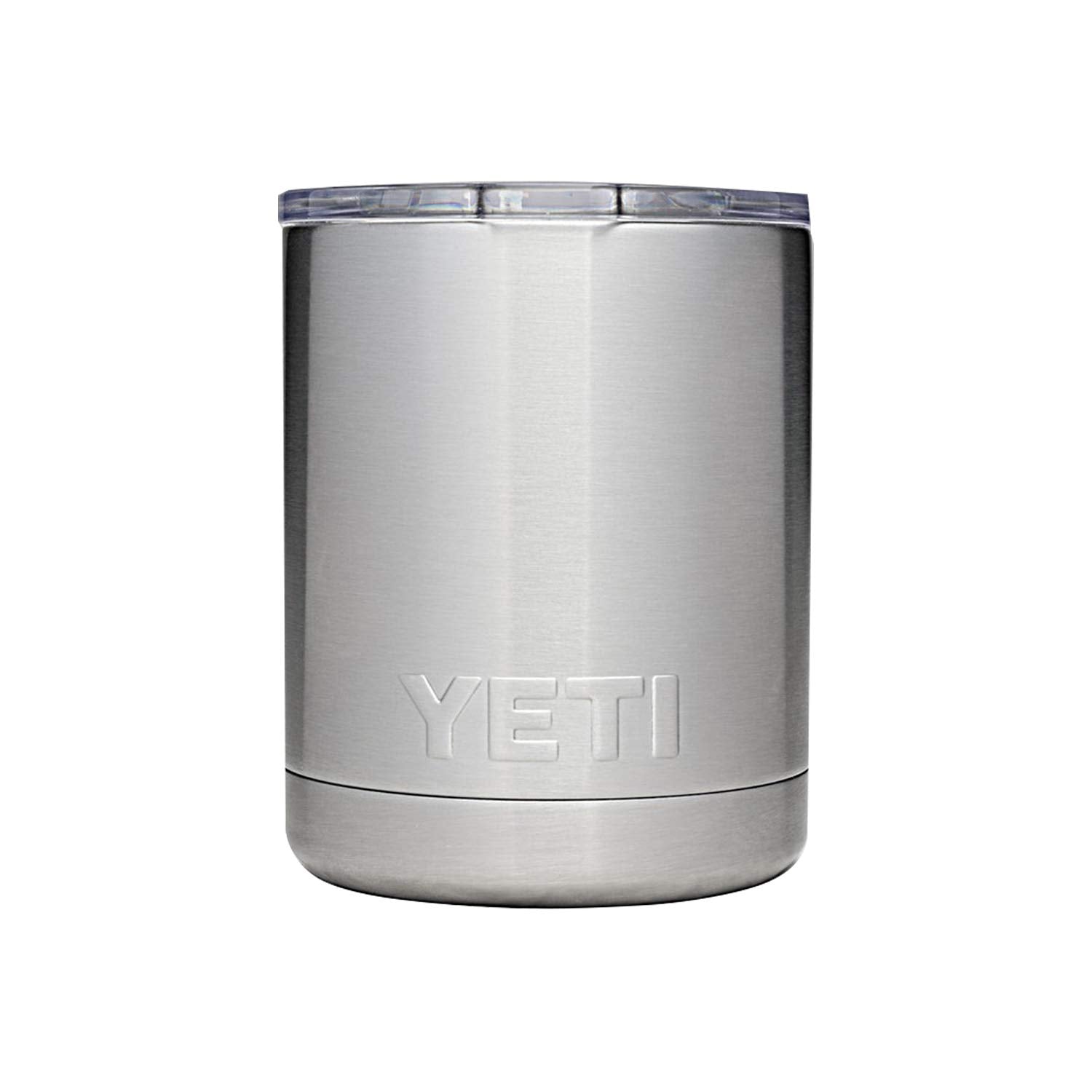 YETI Rambler 10 oz Lowball, Vacuum Insulated, Stainless Steel with MagSlider Lid, Stainless