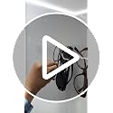 Clear Sunglasses Organizer Wall - 2-Pack Acrylic Eyewear Holder