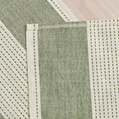 Artoid Mode Sage Green Farmhouse Table Runner 13x72 Inch - Rustic Kitchen Decor