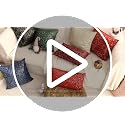 Gold Foil Velvet Throw Pillow Covers 18x18 Inch - Set of 2