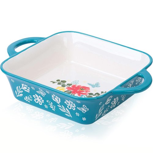 Wisenvoy 8x8 Baking Pan Brownie Pan Casserole Dish Ceramic Baking Dish Square Casserole Dishes For Oven