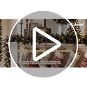 9ft Prelit Christmas Garland with Lights & Timer - Glittered Greenery with Pine Cones & Berries