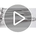 GIYAWA 5-Piece Stainless Steel Measuring Spoon Set, 1tsp (5ml) Capacity