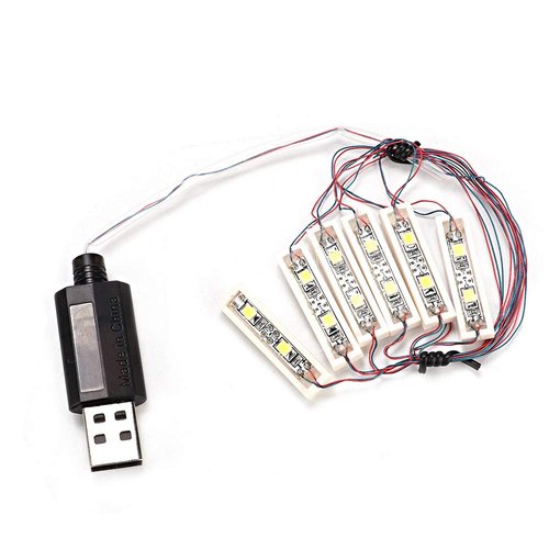 LED Down Lights USB Powered Brick, Compatible with Bricks or Major Brand Functions Power Functions Light, Building Blocks Lights Bricks City DIY Combination Module Building Block Lights Bricks City