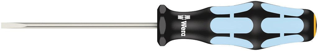 Wera Screwdriver Set - 6-Piece Stainless Steel with Rack | 3334/3350/3355/6 Models