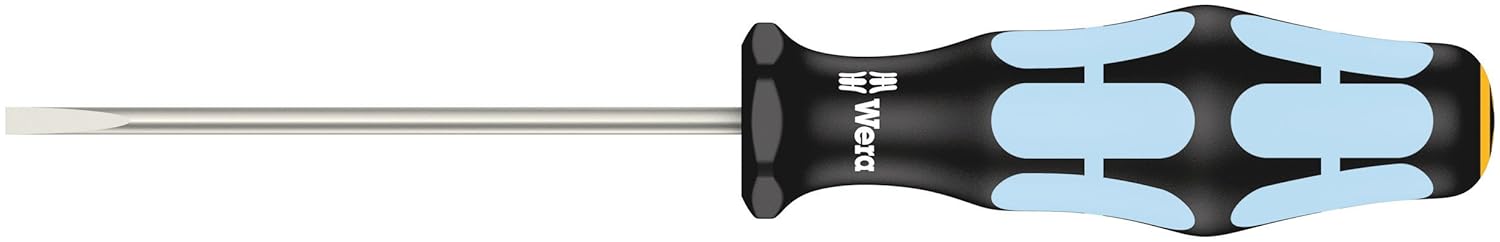 Wera Screwdriver Set - 6-Piece Stainless Steel with Rack | 3334/3350/3355/6 Models