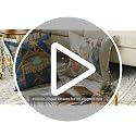AVOIN colorlife Christmas Snowflake Throw Pillow Covers, 18x18 Inch, Set of 4