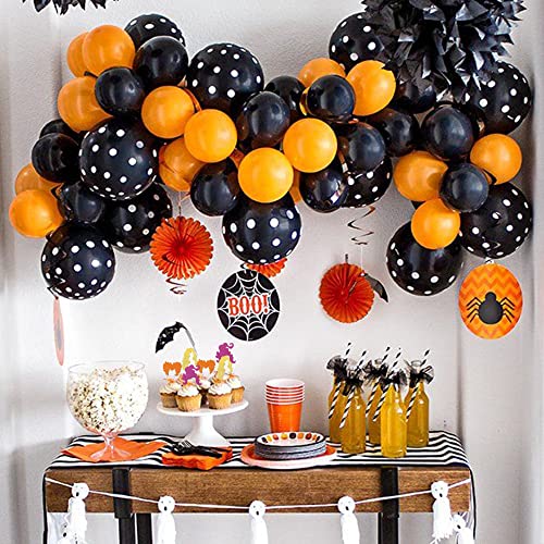 36 PCS Hocus Pocus Witch Hair Cupcake Toppers - Glitter Decor