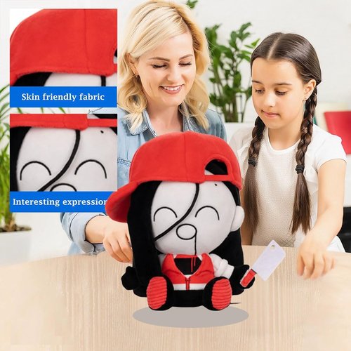 BU-TCHER Plush Decorative Cushion - 7.87 Inch Soft Cozy Ornament for Stress Relief | Sofa & Bedroom Gift