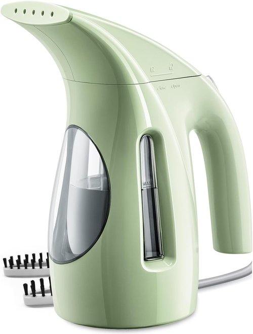 HiLIFE Portable Clothes Steamer - 700W Handheld Design with 240ml Capacity | Green, Ideal for Home & Travel
